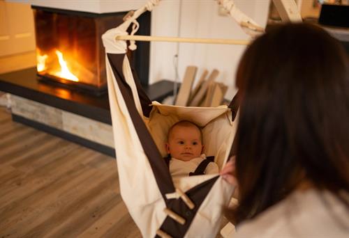 varme og tryghed i Kangoo Babyhængekøje og Vugge