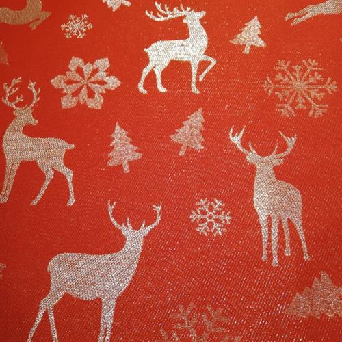 dejligt julemønster på tekstildugen